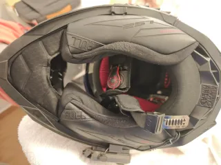 Casco LS2 Explorer KTM Negro Naranja. T-M