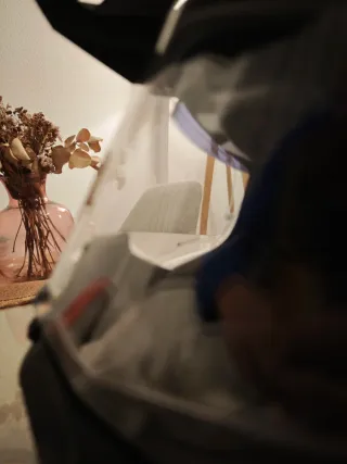 Casco LS2 Explorer KTM Negro Naranja. T-M