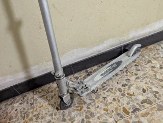 Patín Micro plateado