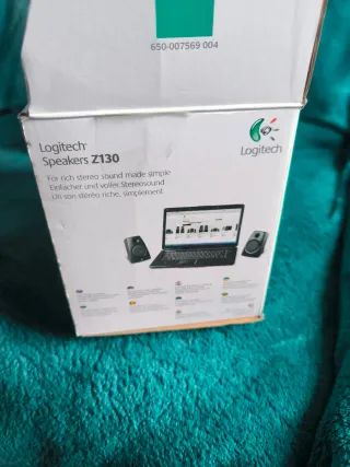 Altavoces Logitech Negros