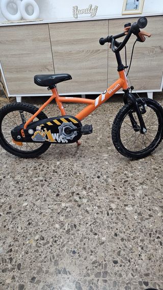 Bicicleta infantil Btwin naranja