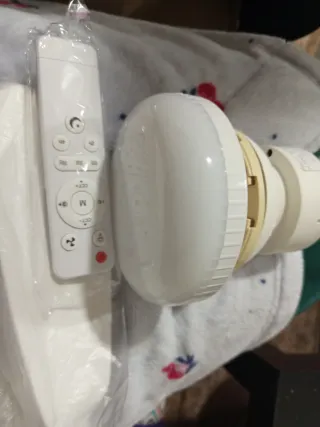 Lámpara Ventilador MJCM Blanca