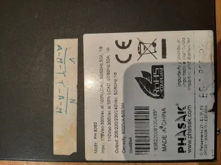 SAI Phasak Online Rack 6000 VA PH 9360