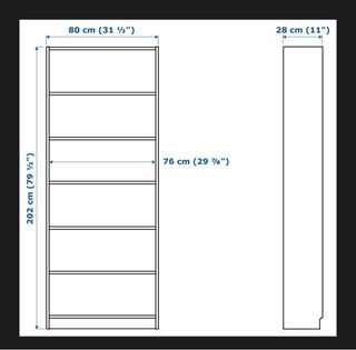 Librería Billy Ikea Blanca