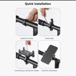 Soporte Móvil Aluminio Bicicleta JOHORSE