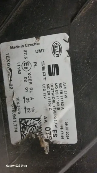 Faro Delantero Derecho Seat Ateca 576941774