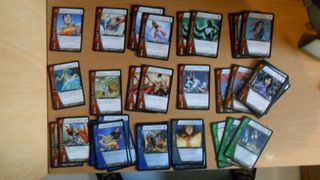 Cartas Vs System Superman vs Green Lantern