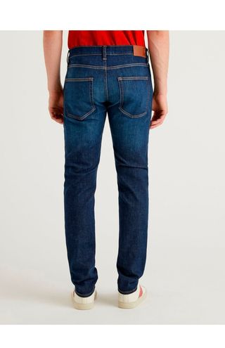 Benetton. Pantalón vaquero slim. W32