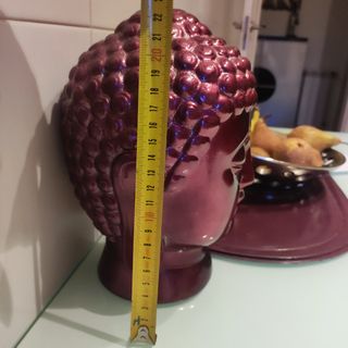 Cabeza de buda Purpura Decoración