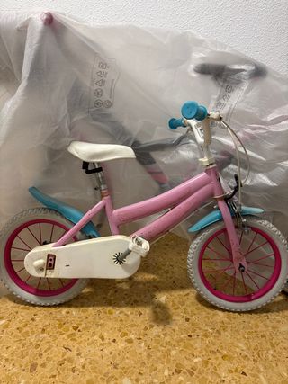 Bicicleta infantil rosa