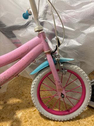 Bicicleta infantil rosa