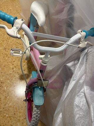 Bicicleta infantil rosa