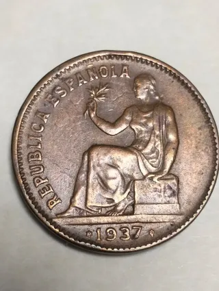 50 cts 1937 Segunda República Española