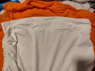 Falda blanca ibicenca