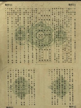 Bonos de guerra japoneses de 1943