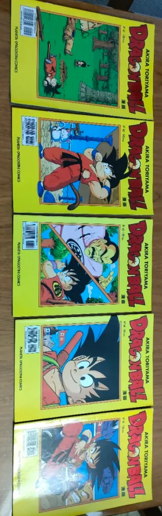 Dragon Ball - Comics - Serie amarilla del 1 al 45