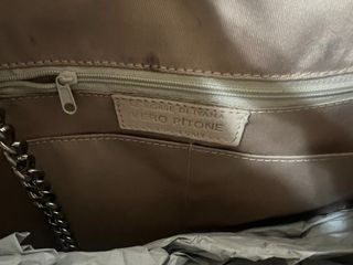 Borsa Cavallino & Pitone Nera Bianca