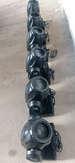 6 cabezas móviles 575w nuevas