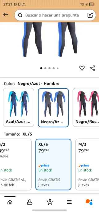 2 Trajes Neopreno CRESSI Suave Elastano