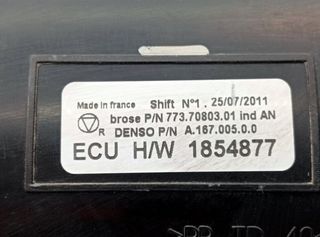 Motor calefacción scania 95387 1854877 1492018