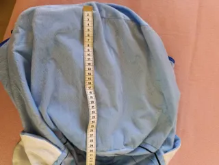 Puff infantil elefante azul