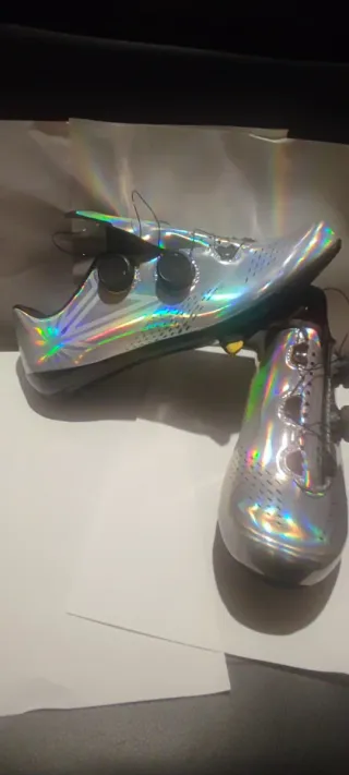 Zapatillas Ciclismo Supacaz Kazze Holográficas