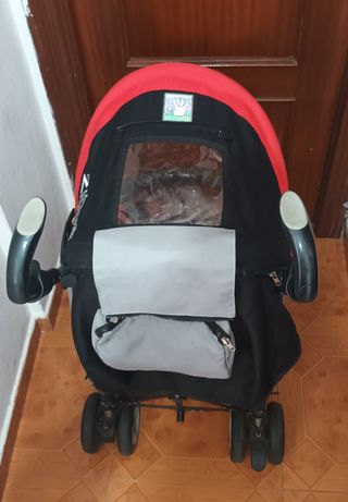 Carro Zigos Italy Design Rojo y Negro