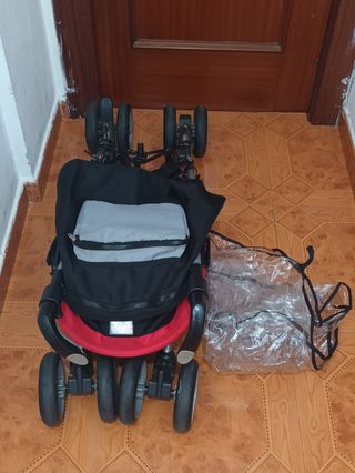 Carro Zigos Italy Design Rojo y Negro