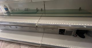 2 Baños maría 3 cubetas + saladette con cristal