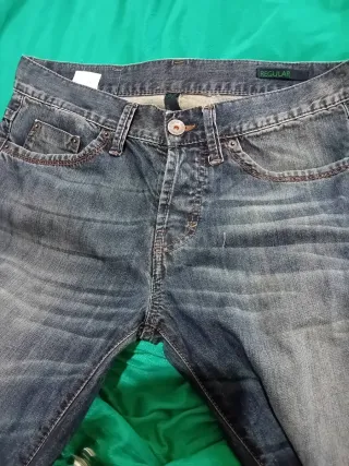 Jeans Benetton W31/44 Blu