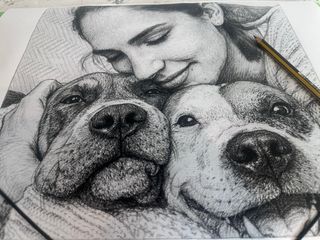 Dibujo a mano Enjoy the ride