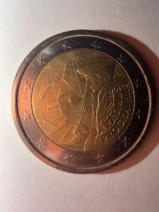 Moneta 2€ Italia Erasmus 2022