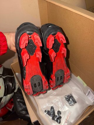 Zapatillas Ciclismo Fila Negras