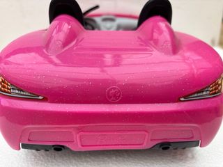 Coche Barbie Descapotable Rosa