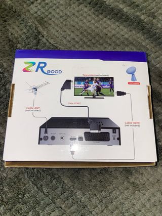 TDT Full HD ZR GOOD DVB-T2 HEVC