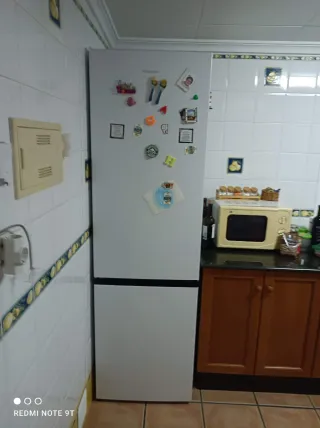 Nevera Hisense blanca