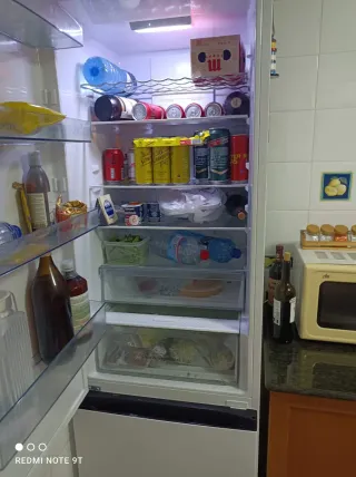 Nevera Hisense blanca