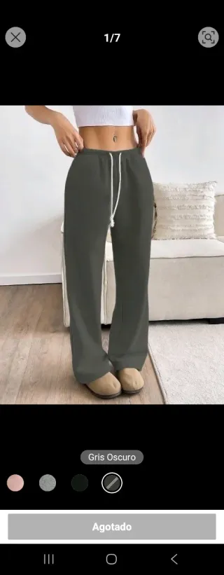 Pantalón chándal gris