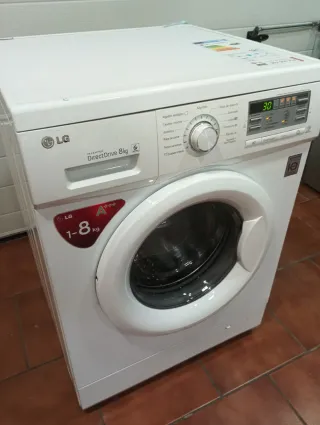 Lavadora LG 8kg Inverter Direct Drive 1200rpm A+++