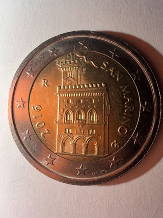 Moneta 2 Euro San Marino 2016