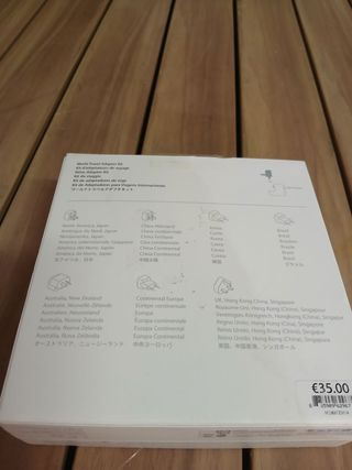 Adaptador viaje Apple (Kit)