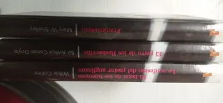 Lote libros terror místerio.