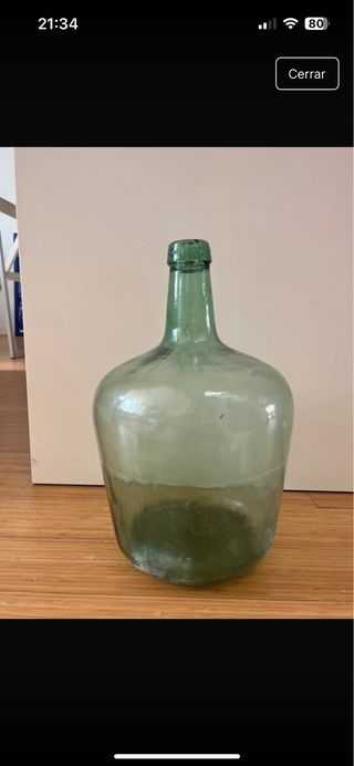 Botijo Menorquín Verde Vidrio