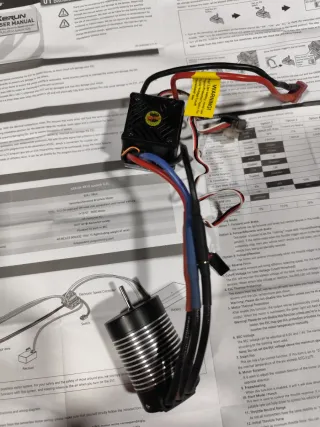 Combo Motor Eléctrico y Variador ESC