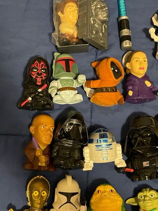 Lote Figuras Star Wars Burger King 2005