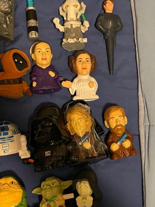 Lote Figuras Star Wars Burger King 2005