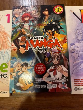 Pack de libros Manga en Castellano