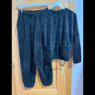 Pijama Negro Peluche