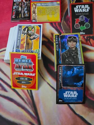 Cartas Star Wars Varios Álbumes