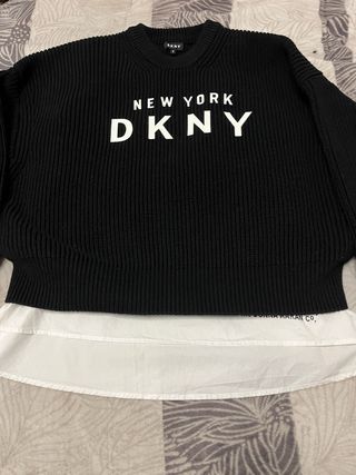 Jersey DKNY New York Negro Talla S